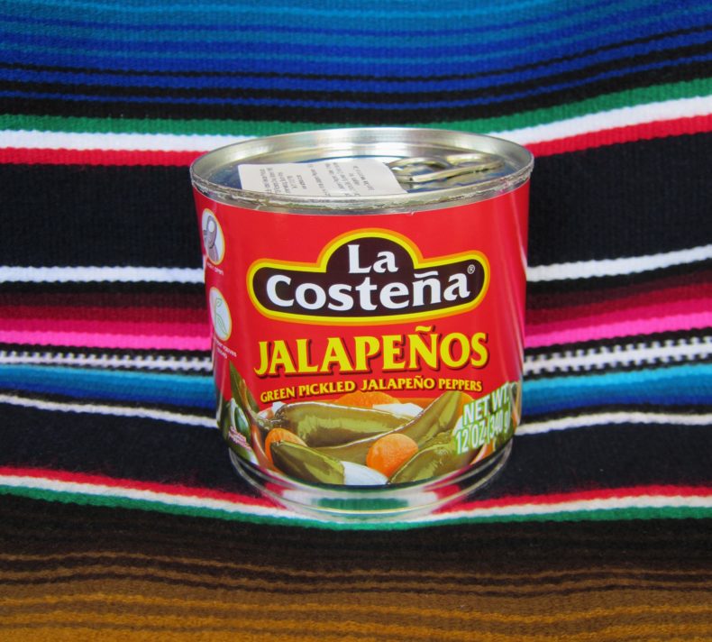 Whole Jalapeno Chillies in Brine (340grs/can) Azteca Mexican Food Products Online Store