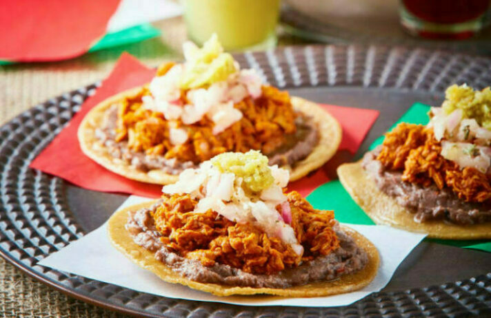 Cochinita pibil tostadas