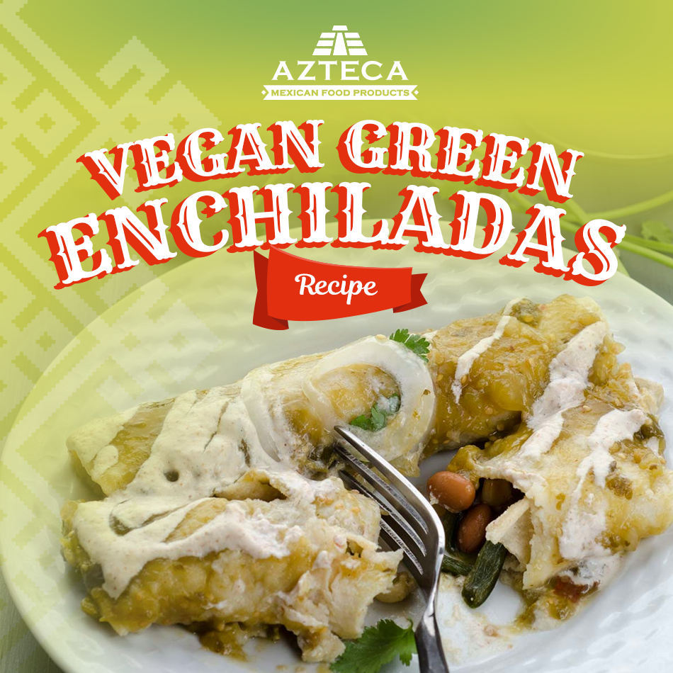 Vegan Green Enchiladas