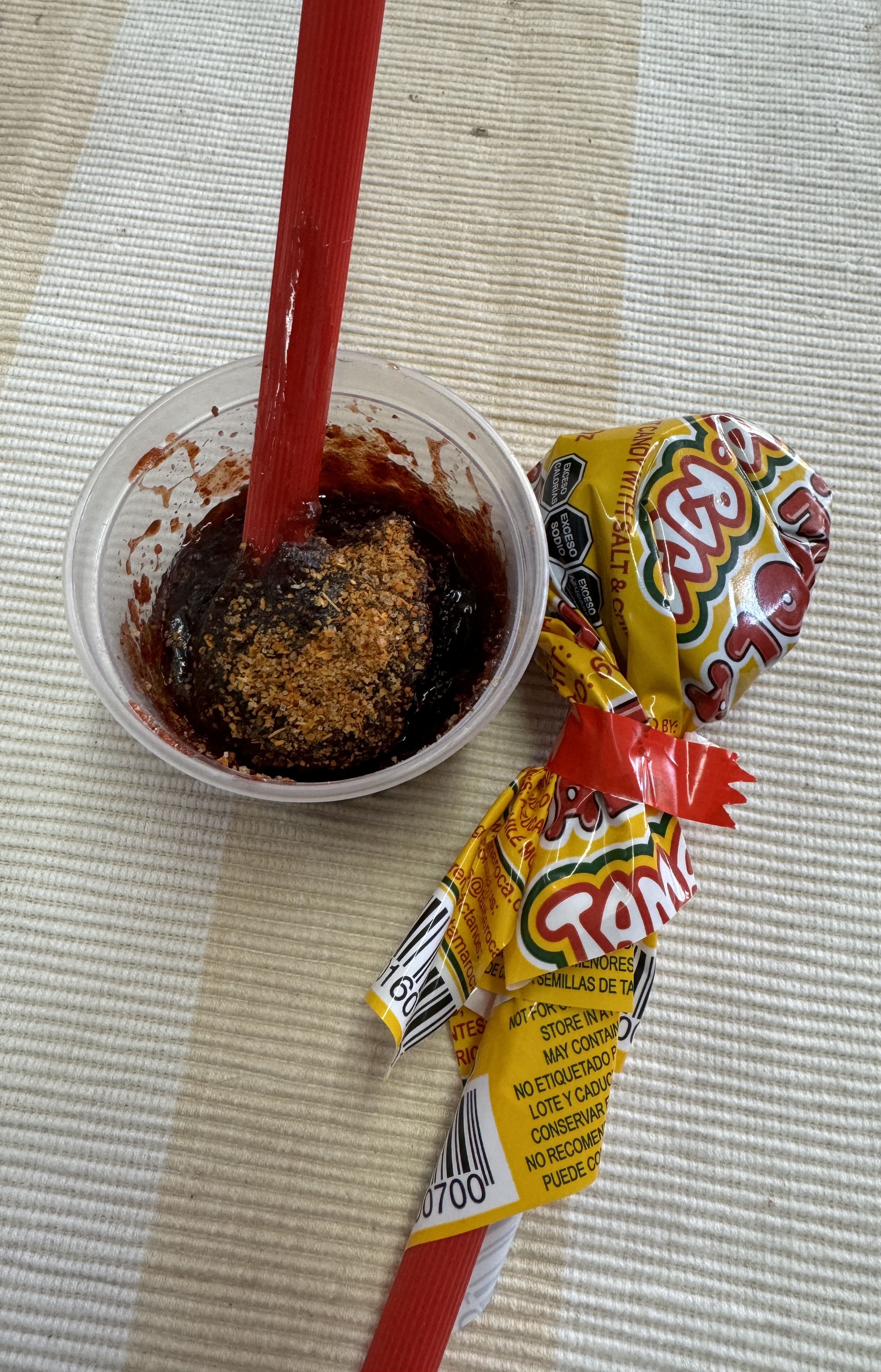 Palebola with Chamoy & Tajin (Mexican Candy)